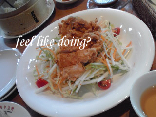 スパイシー唐揚げサラダ