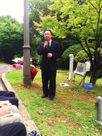 長崎総領事館 中国人原爆犠牲者追悼式