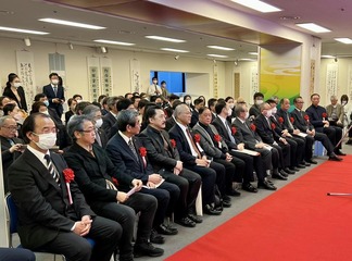 (写真)東京・上海海派書画交流展