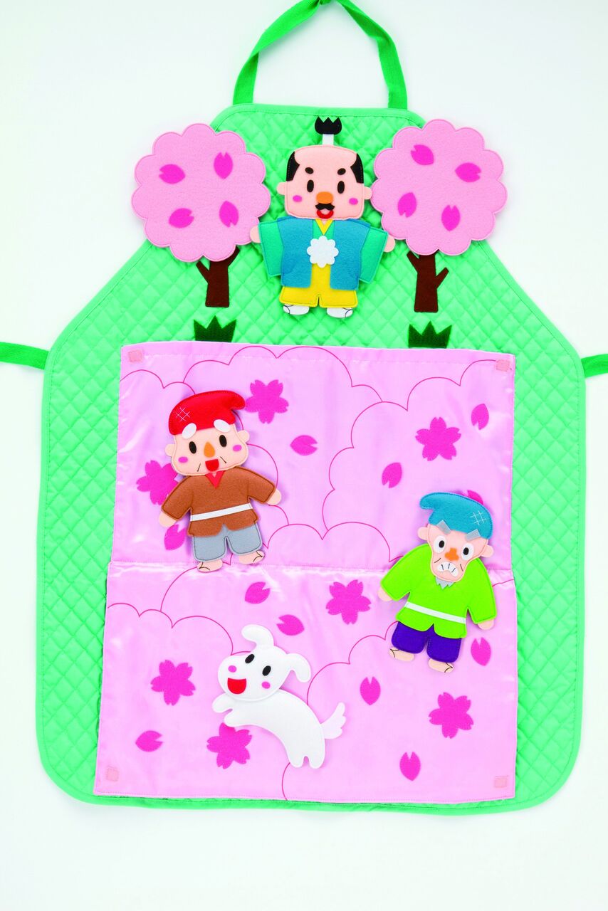 日本のファンタジー【花さかじいさん】をエプロンシアターで演じよう