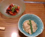 湯葉包みと紅芯大根