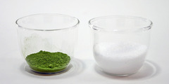 抹茶の角砂糖の作り方(材料)