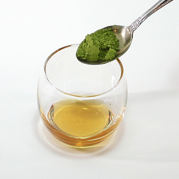 お客様おすすめアレンジ 粉末緑茶 はちみつ 知覧茶 鹿児島茶 さつまやぶきた の池田製茶のブログ