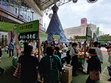 2019.11 お茶一杯の日 鹿児島中央駅 アミュ広場3