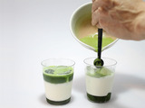 抹茶わらびモチモチラテの作り方8