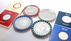 おしゃれな小皿、全4種類