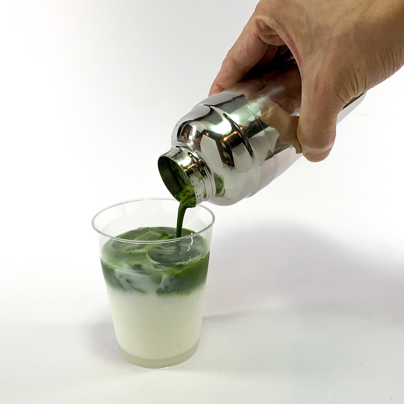 オンライン飲み会は 抹茶ミルクカクテル で乾杯 知覧茶 鹿児島茶 さつまやぶきた の池田製茶のブログ