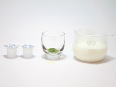 抹茶わらびモチモチラテの作り方(材料・抹茶ラテ)