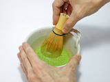抹茶わらびモチモチラテの作り方7