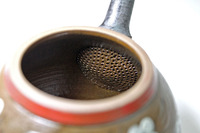 陽窯・陶器製の茶漉し