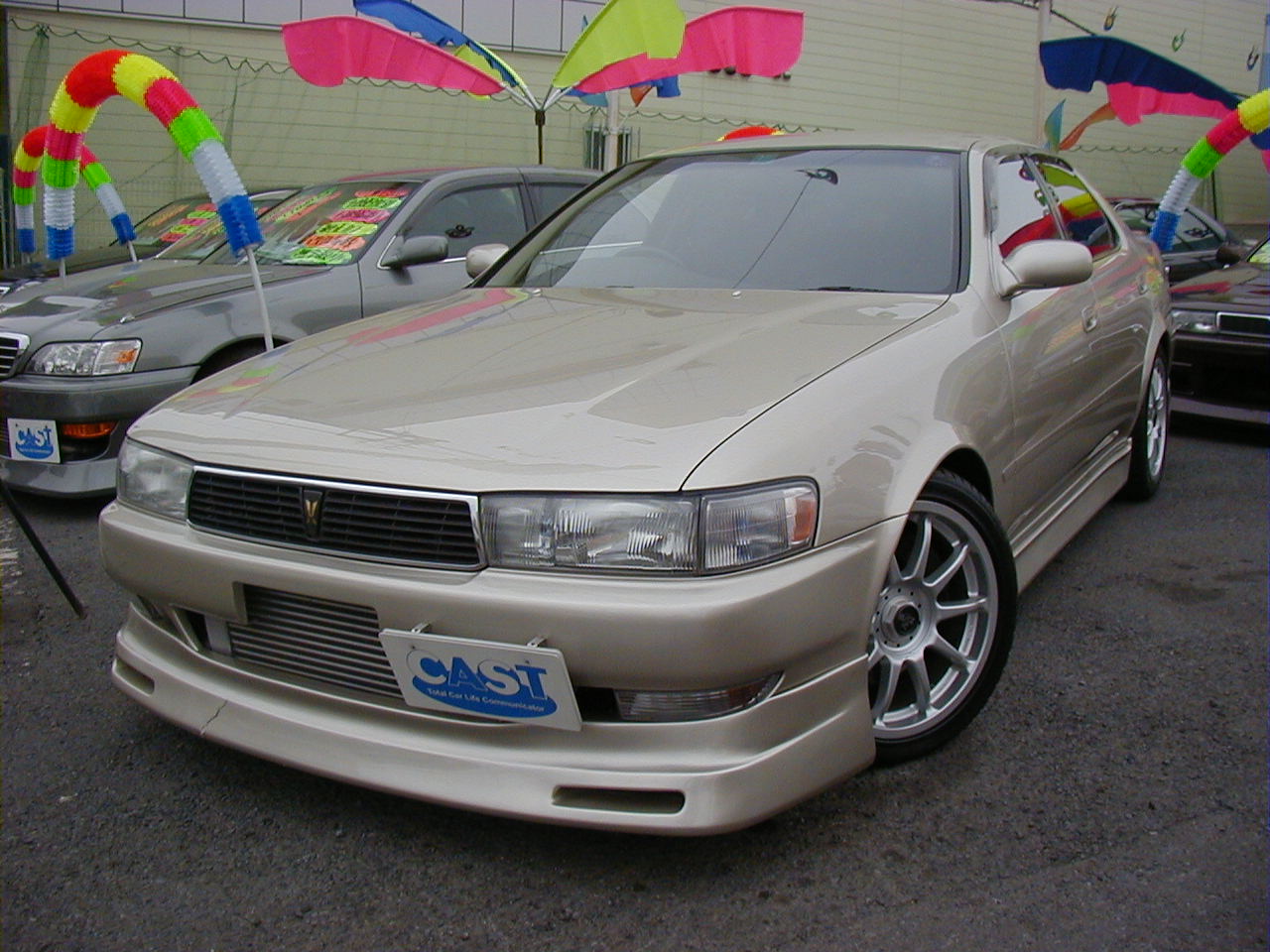 ９０系 クレスタ ツアラーｖ 後期 純正５速 千葉県の自動車販売店 キャスト