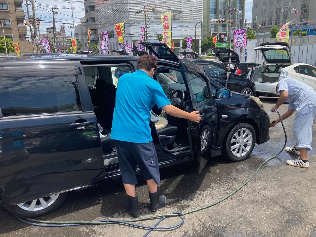 大好評サービス洗車キャンペーン 千葉県の自動車販売店 キャスト 大好評サービス洗車キャンペーン 千葉県の自動車販売店 キャスト
