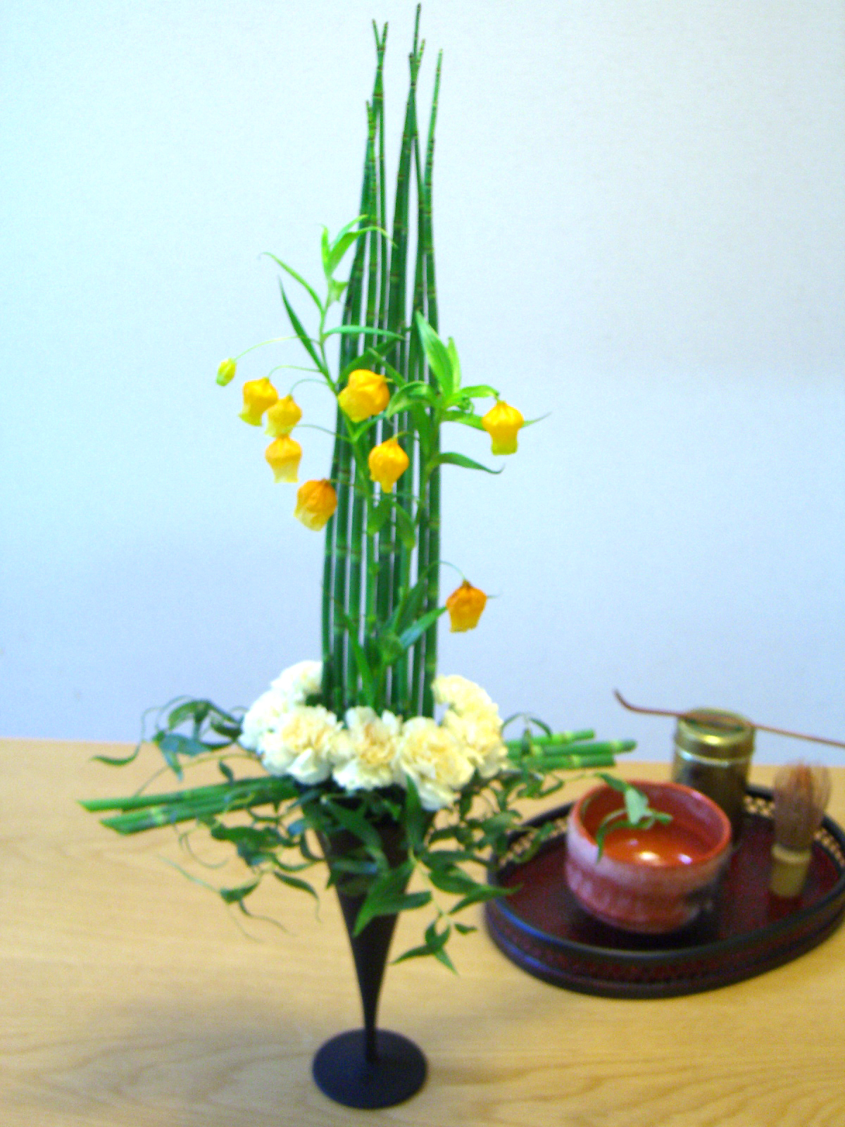 夏は涼しげなフラワーアレンジメントに挑戦 咲いたさいと ブログ