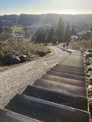West Trail walkers