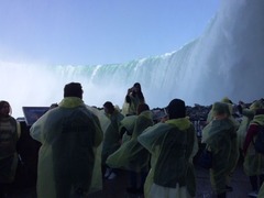 Behind the Falls