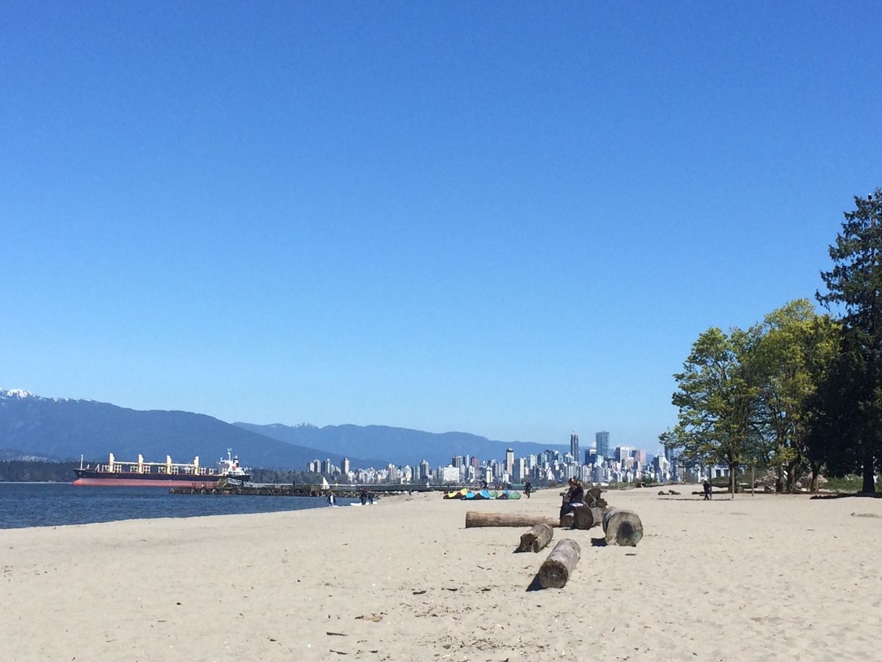 ロカルノビーチ のびのびカナダ留学と旅