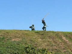 巌流島決闘彫像2