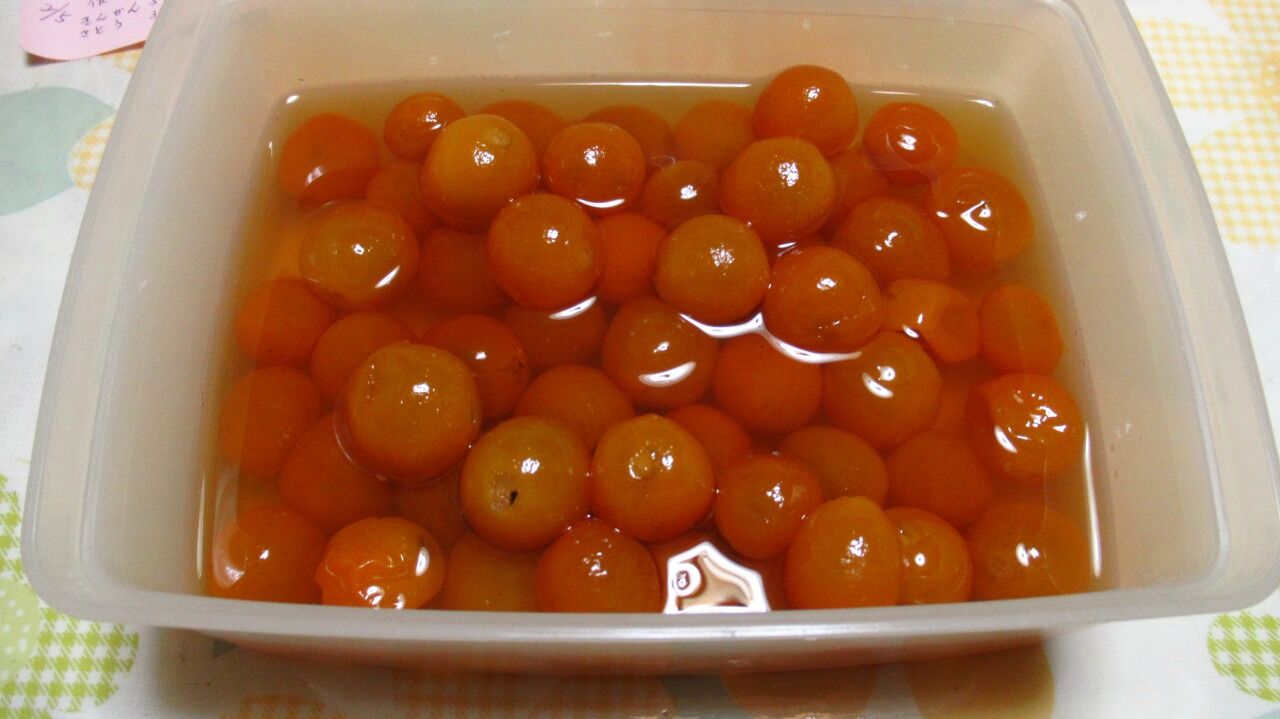 金柑の甘露煮 Jo2irrの無線三昧