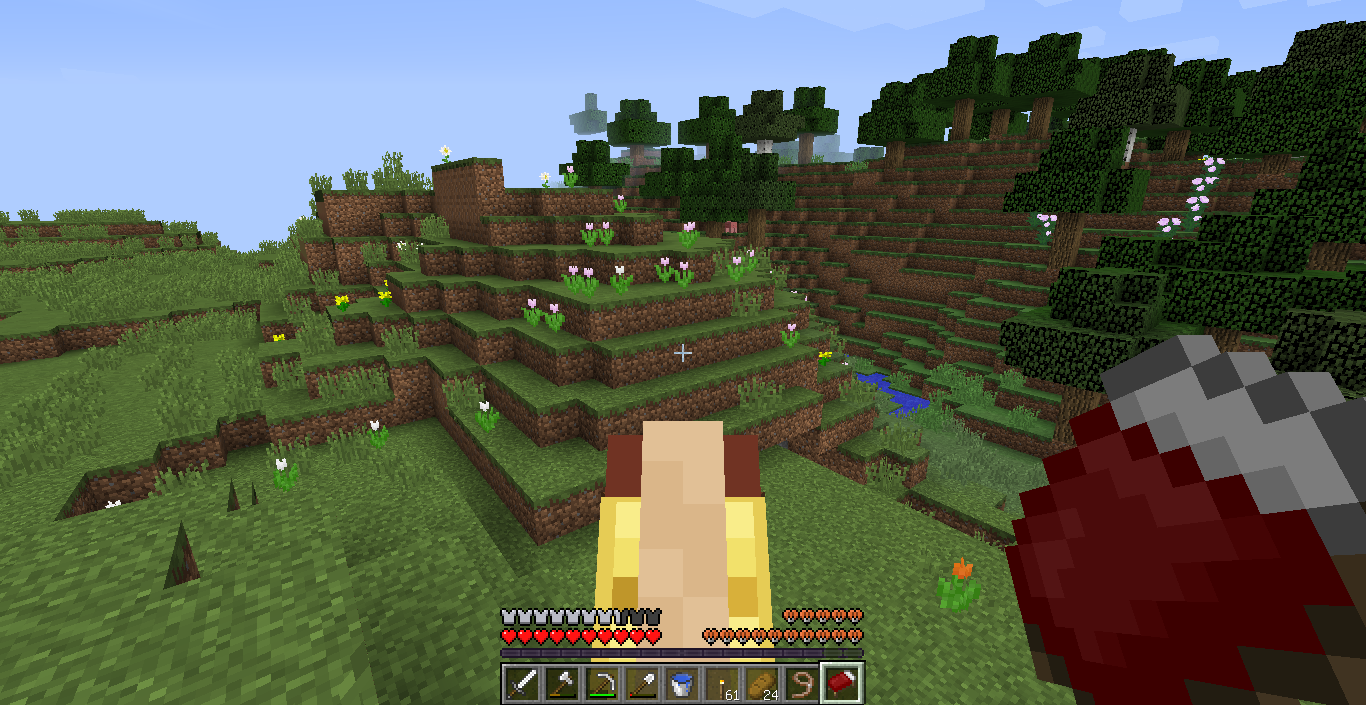 サバイバルする 9 第一拠点の周辺探索 In Minecraft サバイバルする 9 第一拠点の周辺探索 In Minecraft