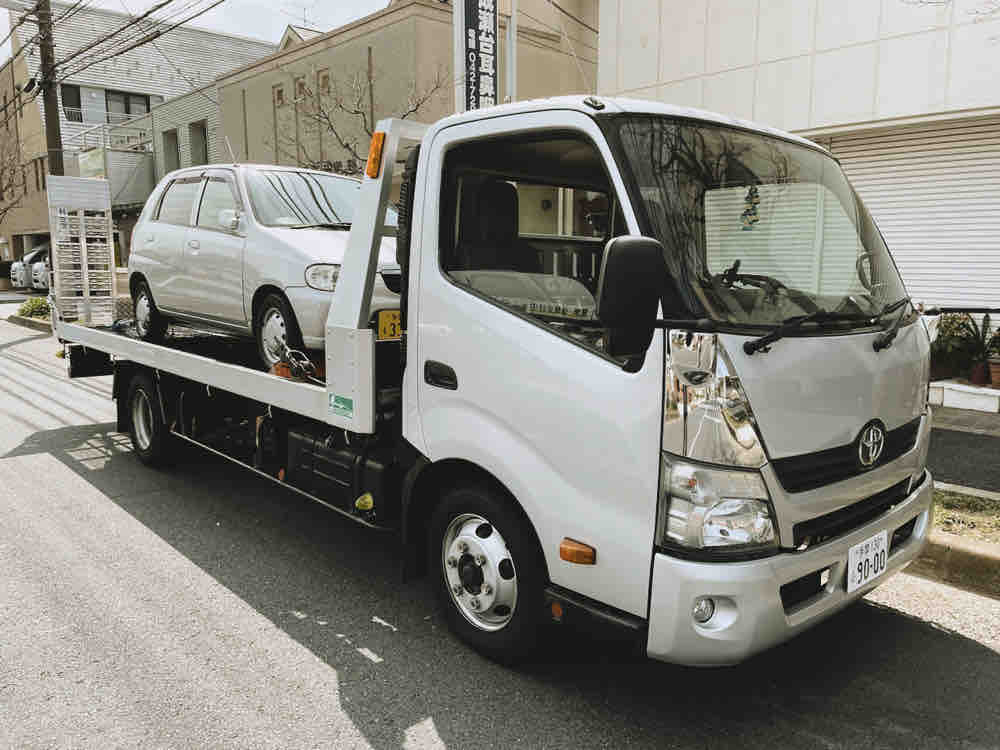 故障車引き上げ クラフトさんち