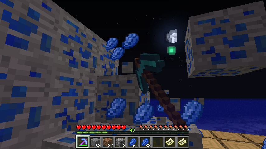 幸運 ピッケルでラピスを崩してみた Minecraft クラフト生活記 幸運 ピッケルでラピスを崩してみた Minecraft クラフト生活記