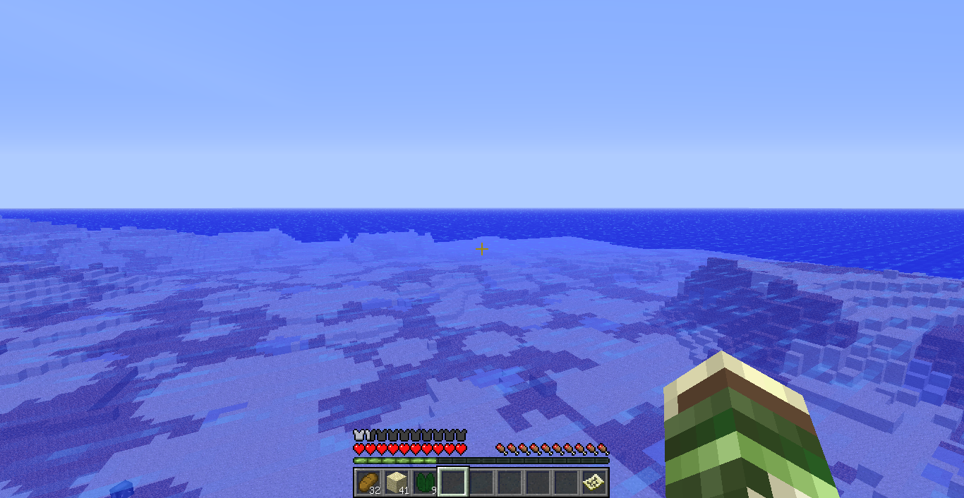 海上のトラップタワー 海にｔｔを建てるよ Minecraft クラフト生活記
