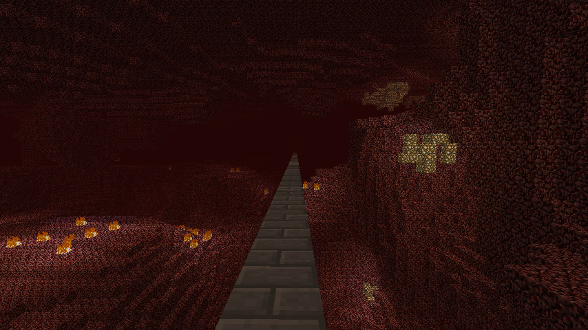 ネザーにワープ用ゲートの用意 1 3への準備 Minecraft クラフト生活記