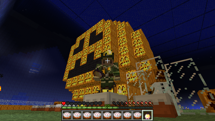 はっぴーはろうぃ ん Minecraft クラフト生活記 はっぴーはろうぃ ん Minecraft クラフト生活記