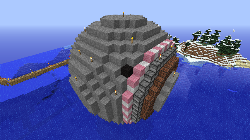 球体のサンプル 限定セーブ配布あり Minecraft クラフト生活記