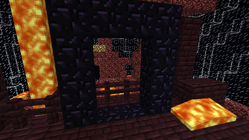 球体世界を作ってみる ネザー風の何か Minecraft クラフト生活記