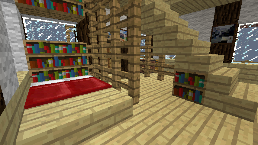 球体世界を作ってみる 拠点の内装 Minecraft クラフト生活記 球体世界を作ってみる 拠点の内装 Minecraft クラフト生活記