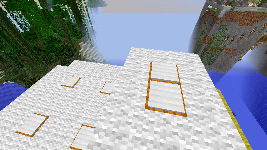 造園大地と絶壁建築１０ Minecraft クラフト生活記