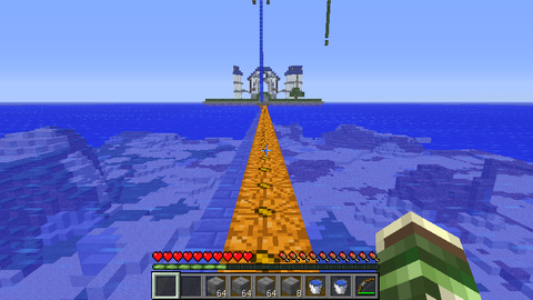 Minecraft クラフト生活記 城