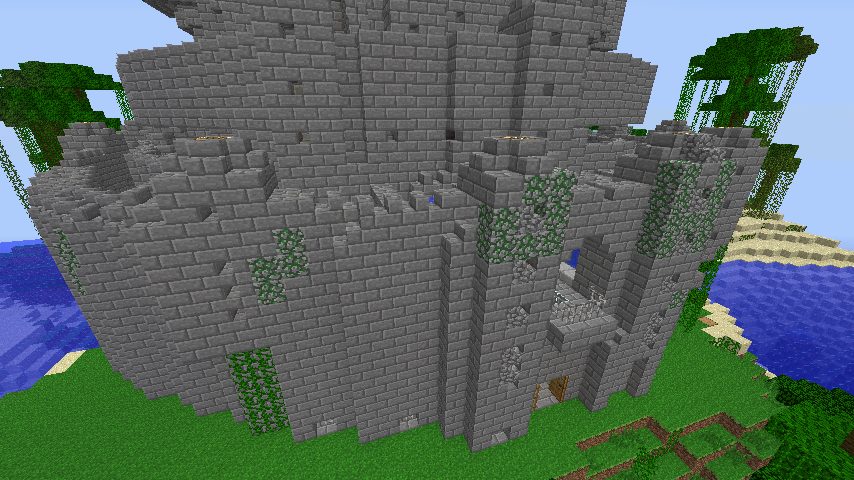 城塞風の建造物を造りたい Minecraft クラフト生活記
