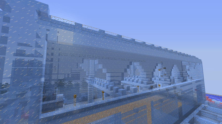 氷の建物にチャレンジ ６ Minecraft クラフト生活記