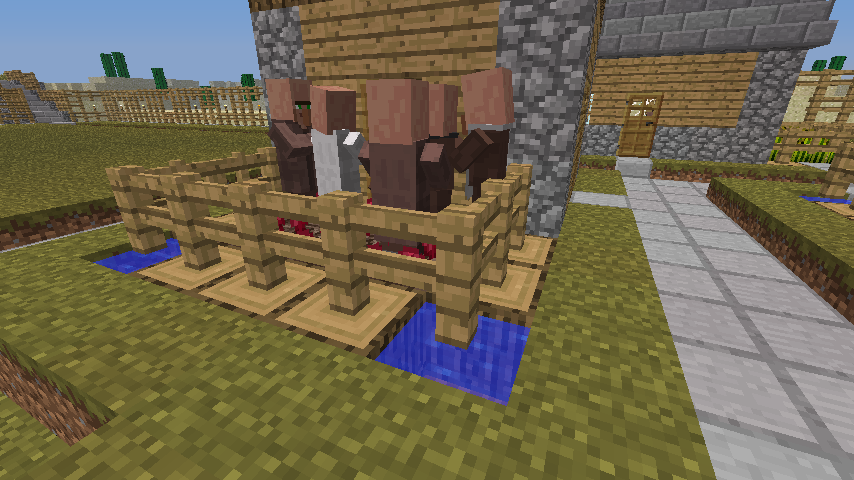 村の整備拡張 着々と Minecraft クラフト生活記 村の整備拡張 着々と Minecraft クラフト生活記