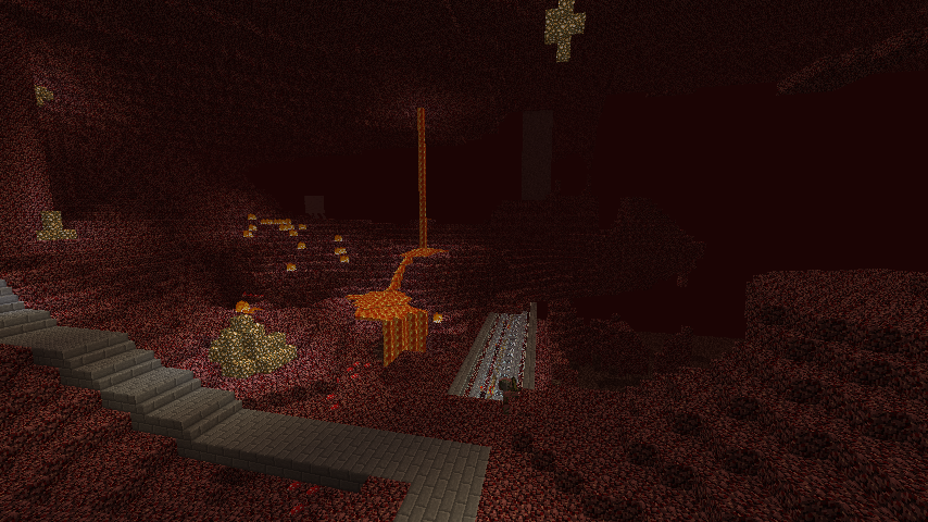 ネザーの呪い Minecraft クラフト生活記 ネザーの呪い Minecraft クラフト生活記