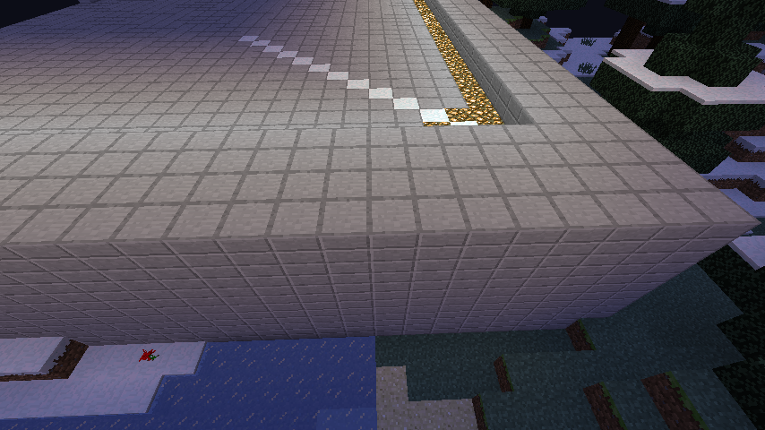 氷の建物にチャレンジ ２ 呪われているorz Minecraft クラフト生活記