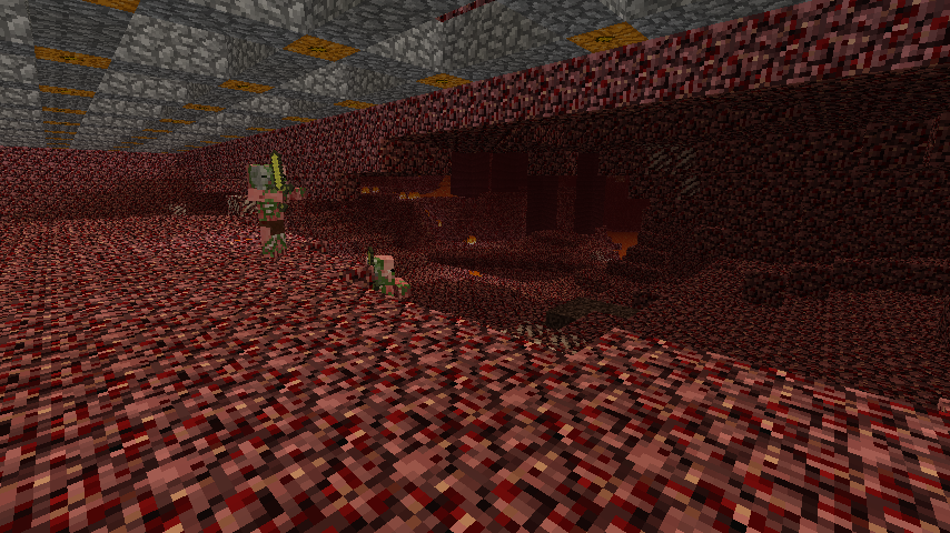 ネザークォーツを求めて４ Minecraft クラフト生活記
