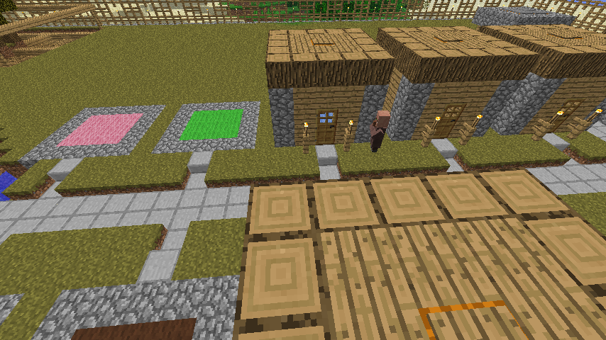 村の整備拡張 村人が増えてきた Minecraft クラフト生活記