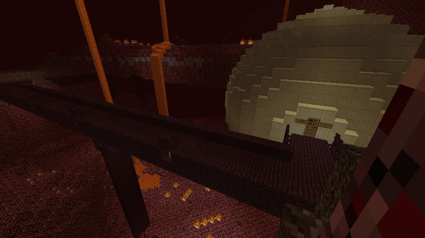 ネザークォーツを求めて１ Minecraft クラフト生活記