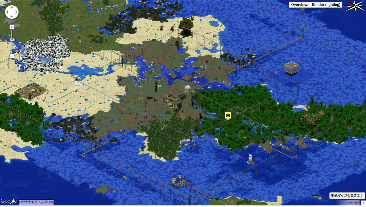 Minecraft クラフト生活記 1 2区