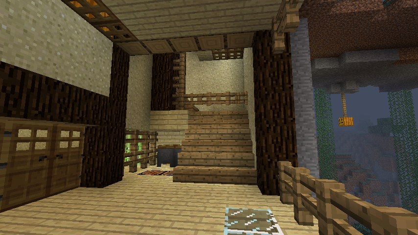 ４畳１間のスタートハウス Minecraft クラフト生活記