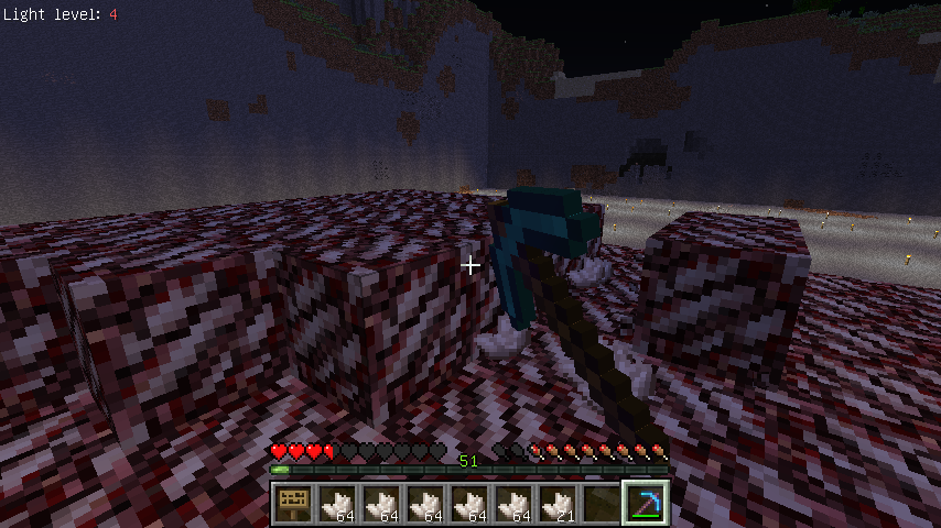 ネザークォーツを求めて おまけ Minecraft クラフト生活記