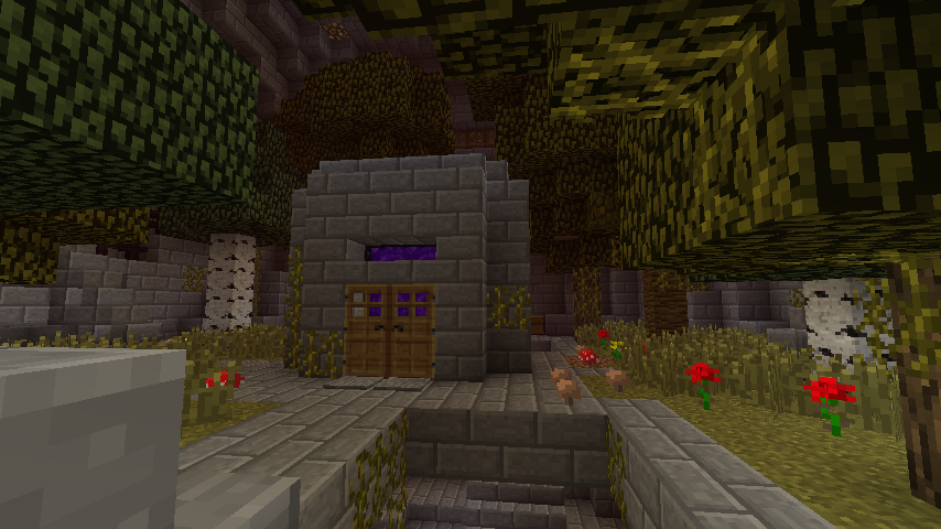 ネザーの拠点を作ろう４ １つ目のゲート地点 Minecraft クラフト生活記