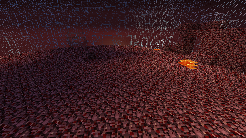 球体世界を作ってみる ネザー風の何か Minecraft クラフト生活記