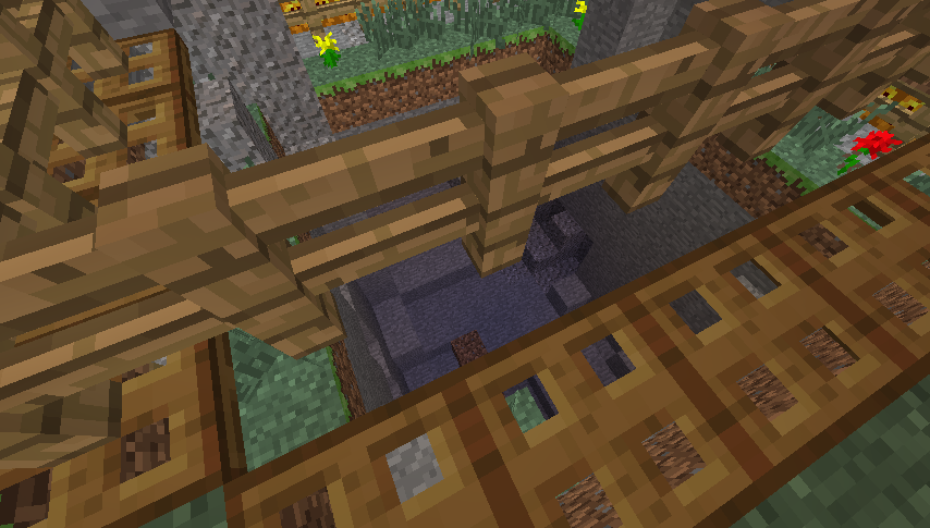 炭鉱山っぽい穴を掘ってみる4 Minecraft クラフト生活記 炭鉱山っぽい穴を掘ってみる4 Minecraft クラフト生活記