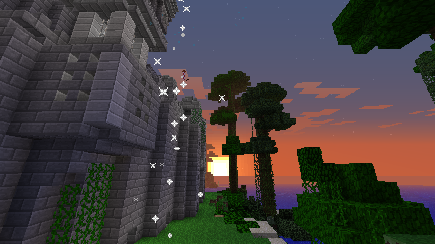 ひとり花火大会 Minecraft クラフト生活記 ひとり花火大会 Minecraft クラフト生活記