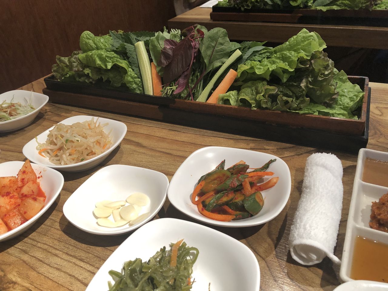葉野菜がこれでもかというほど食べられる やさい村大地 韓国焼肉 モカの日常ブログ