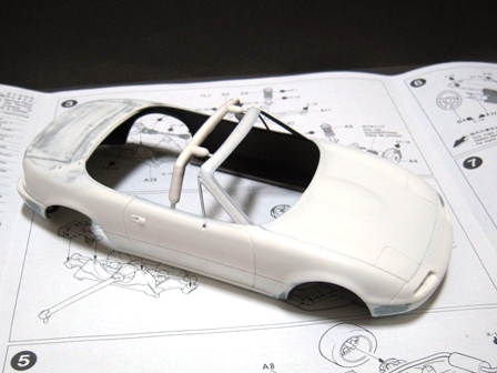 タミヤ ユーノスロードスター 製作 ボディ 内装 Go With Plan ᗷ タミヤ ユーノスロードスター 製作 ボディ 内装 Go With Plan ᗷ